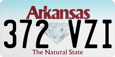 AR license plate 372VZI