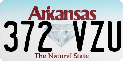 AR license plate 372VZU