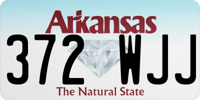 AR license plate 372WJJ