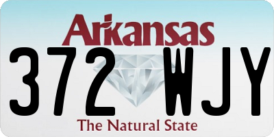 AR license plate 372WJY