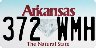 AR license plate 372WMH