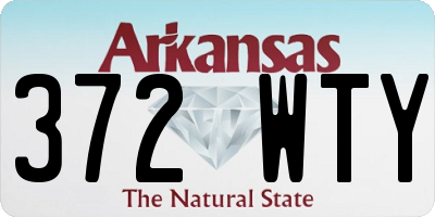 AR license plate 372WTY