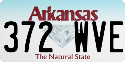 AR license plate 372WVE