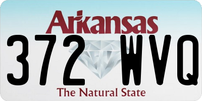 AR license plate 372WVQ
