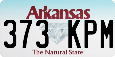 AR license plate 373KPM