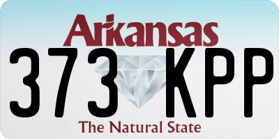 AR license plate 373KPP