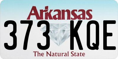 AR license plate 373KQE
