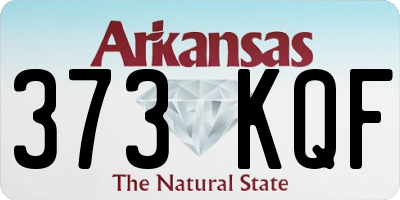 AR license plate 373KQF