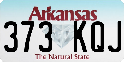 AR license plate 373KQJ