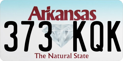 AR license plate 373KQK