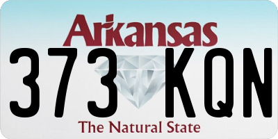 AR license plate 373KQN