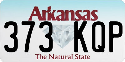 AR license plate 373KQP
