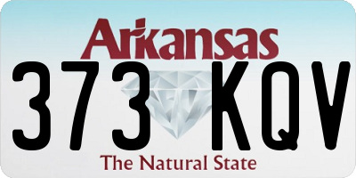 AR license plate 373KQV