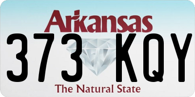 AR license plate 373KQY