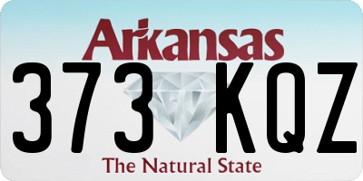 AR license plate 373KQZ