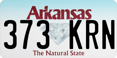 AR license plate 373KRN