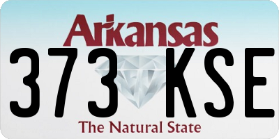AR license plate 373KSE