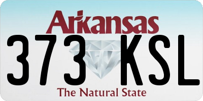 AR license plate 373KSL