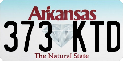AR license plate 373KTD