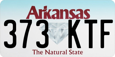 AR license plate 373KTF