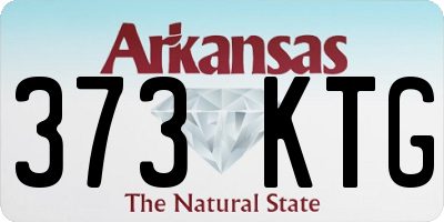 AR license plate 373KTG