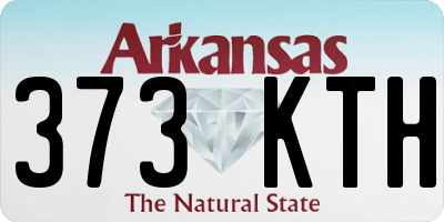 AR license plate 373KTH