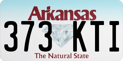 AR license plate 373KTI