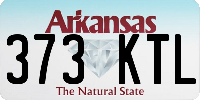 AR license plate 373KTL