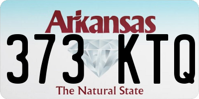 AR license plate 373KTQ