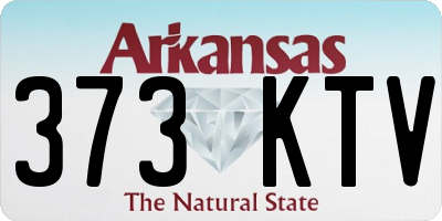 AR license plate 373KTV