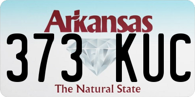 AR license plate 373KUC