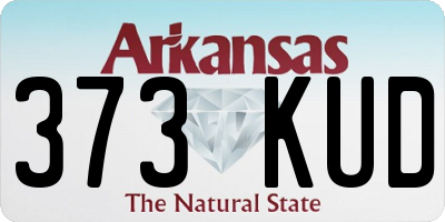 AR license plate 373KUD