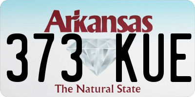AR license plate 373KUE