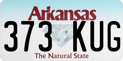 AR license plate 373KUG