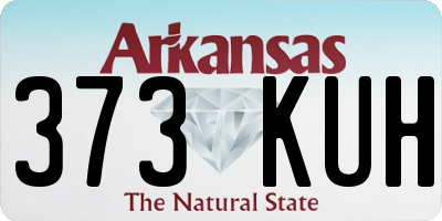 AR license plate 373KUH