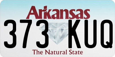 AR license plate 373KUQ