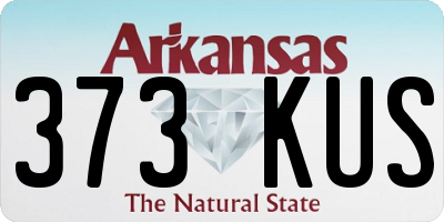 AR license plate 373KUS