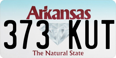 AR license plate 373KUT