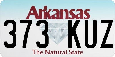 AR license plate 373KUZ
