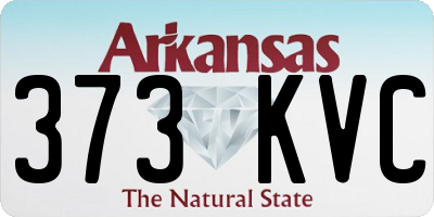 AR license plate 373KVC