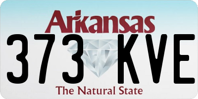 AR license plate 373KVE