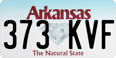 AR license plate 373KVF