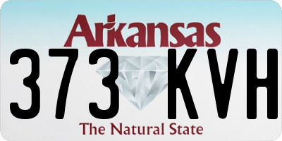 AR license plate 373KVH