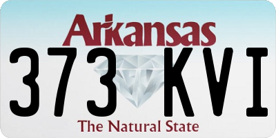 AR license plate 373KVI