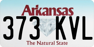AR license plate 373KVL