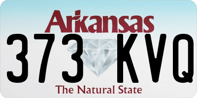 AR license plate 373KVQ