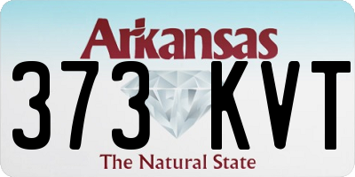 AR license plate 373KVT