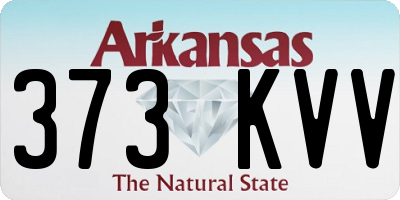 AR license plate 373KVV