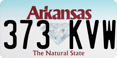 AR license plate 373KVW
