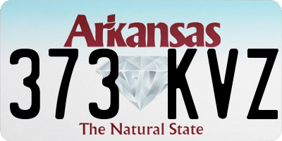 AR license plate 373KVZ